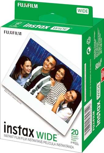 Fujifilm Instax Wide Instant Film Twin Pack (100 Sheets), Value Pack
