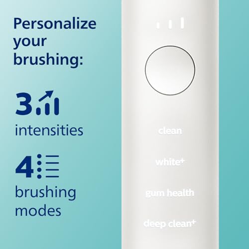 Philips Sonicare DiamondClean Smart 9300 Electric Toothbrush, Sonic Toothbrush with App, Pressure Sensor, Brush Head Detection