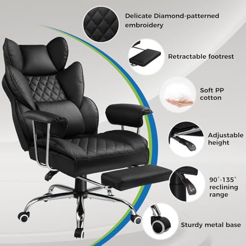 GTRACING Gaming Chair,Office Chair with Pocket Spring Lumbar Support