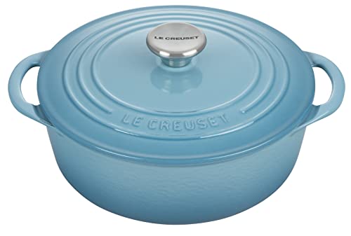 Le Creuset Enameled Cast Iron Shallow Round Oven, 2.75 Qt., Cerise