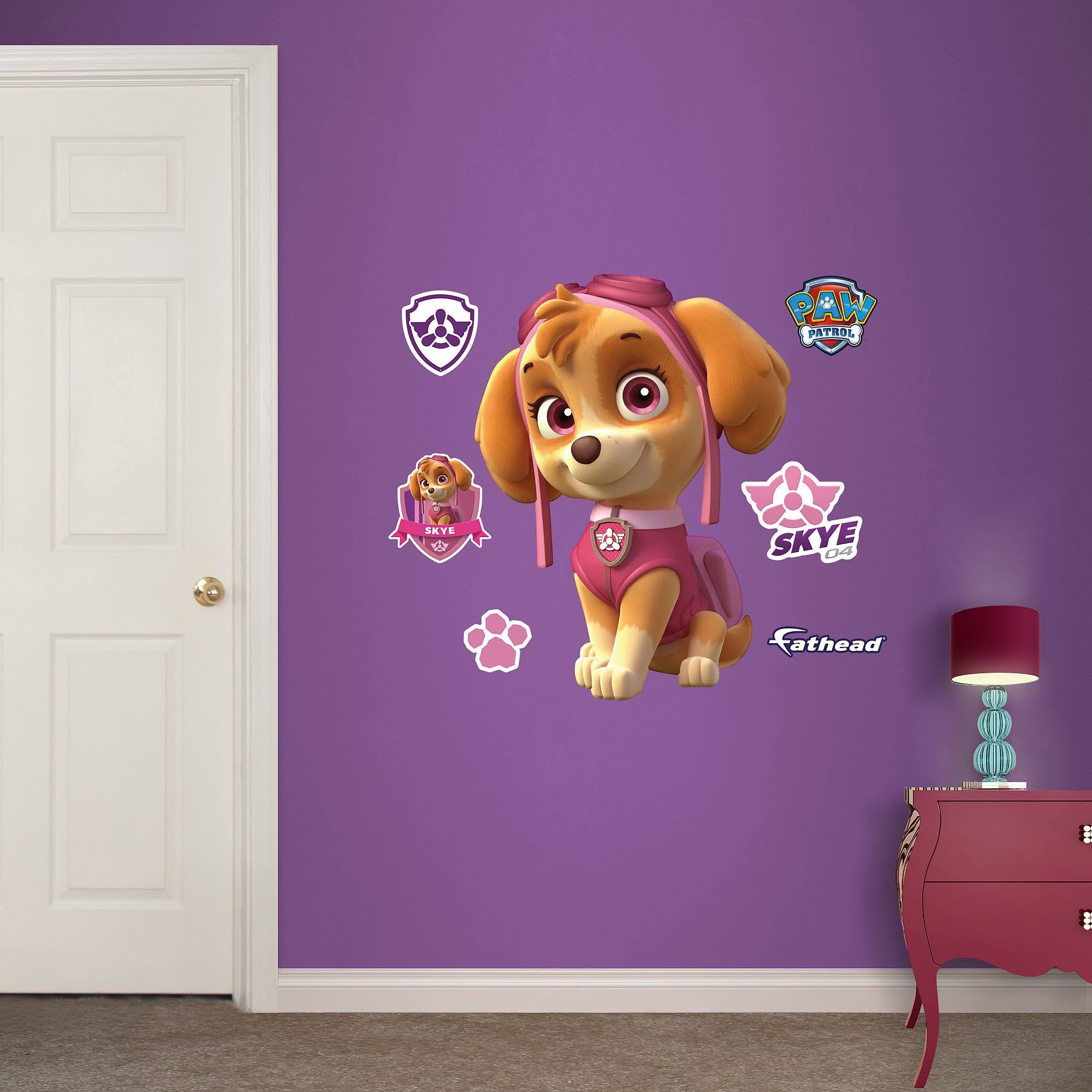 Fathead Paw Patrol Skye Junior Wall Decal