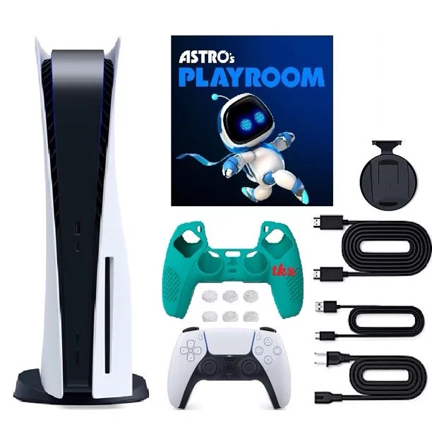 2022 Newest PlayStation_PS5 Gaming Console Disc Version, Sony PlayStation - 5 - Curated Treasures Market