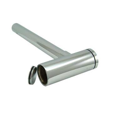 Mountain Plumbing MT2000-2/SB Round Style Decorative Bottle Trap with Clean Out Plug - Satin Brass
