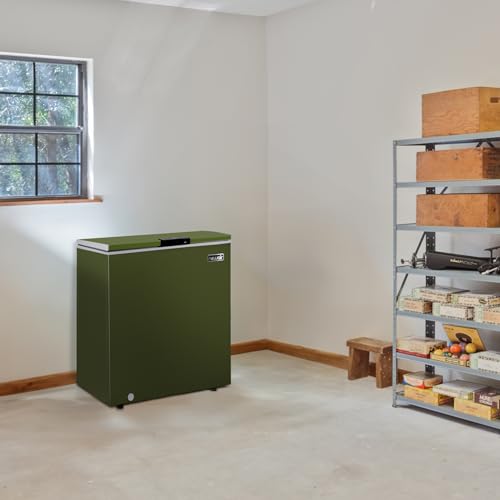 Newair 13.8 cu. ft. Upright Freezer, Fridge Freezer Convertible, Garage Ready Refrigerator, Frost Free Freezer with Door Alarm, Stand up Deep Freezer