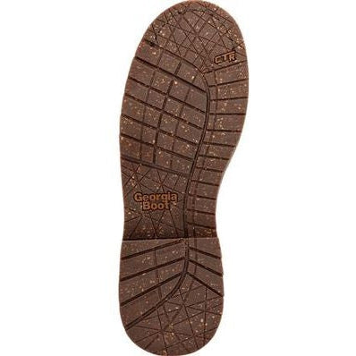 Georgia Women’s Amp Lt Edge 10″ WP Pull On Work Boot -Brown- GB00516