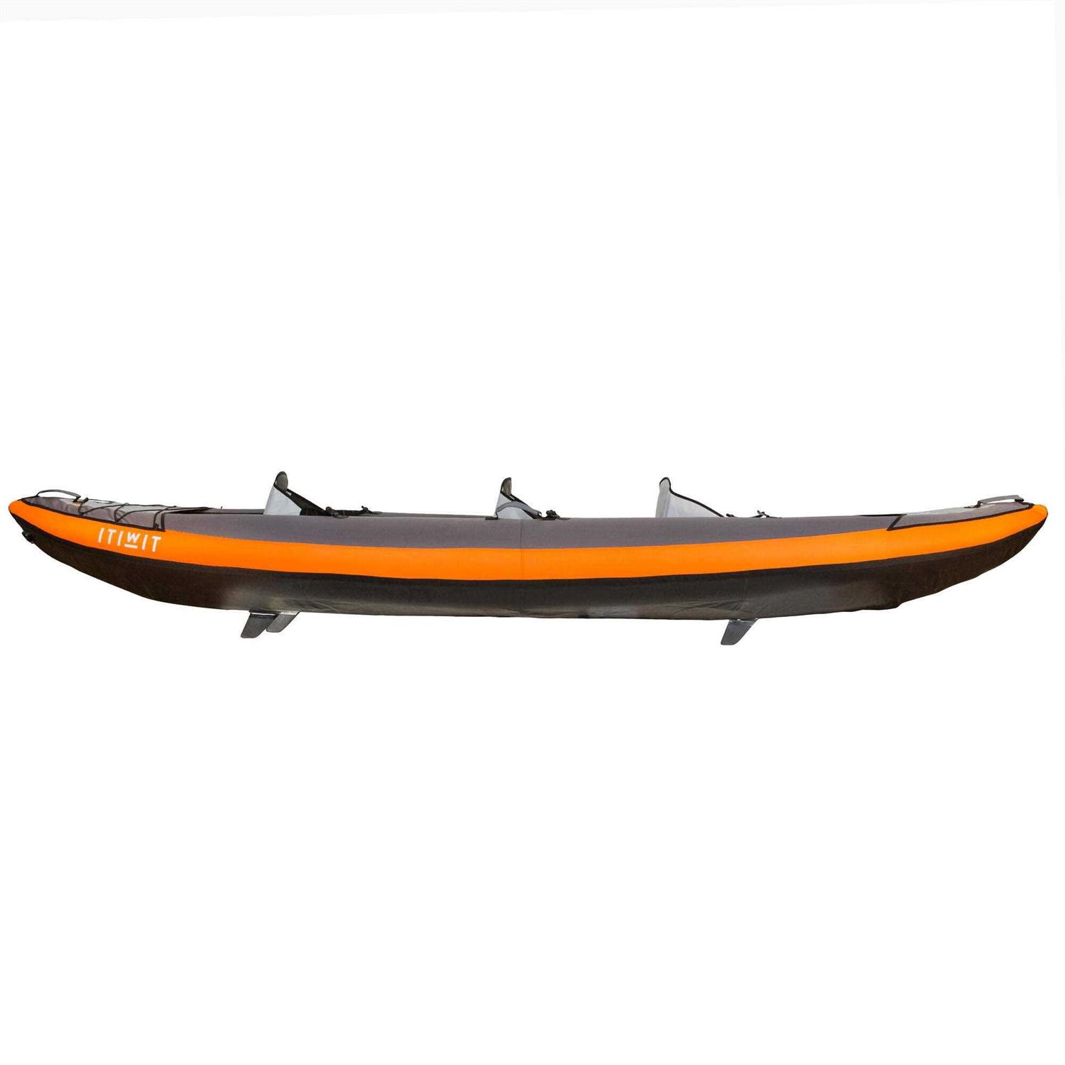Decathlon Itiwit Inflatable Recreational Touring Kayak 2 or 3 Person - Sports Supplies Online Store