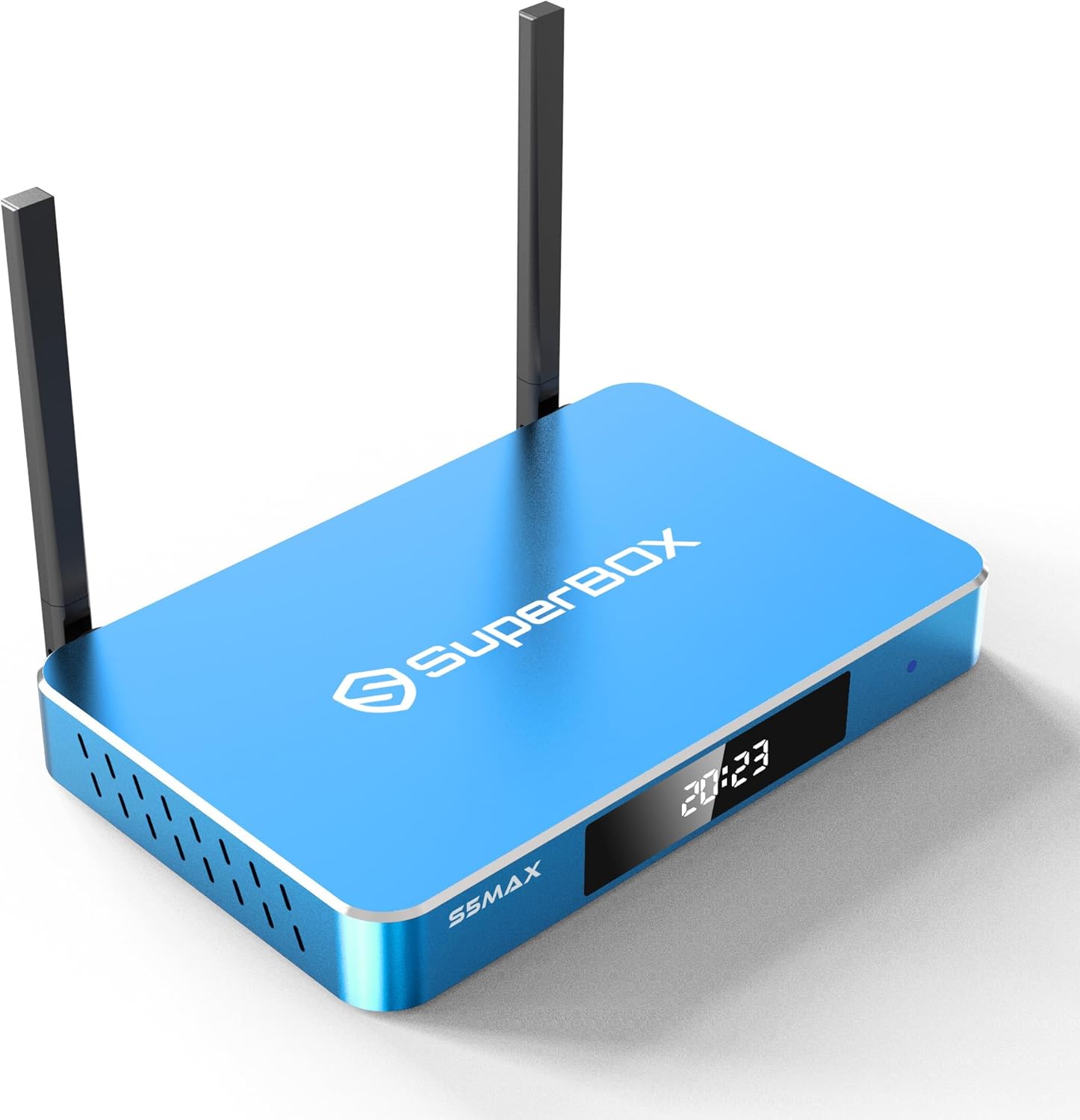 S-5 M ax 2024 Super Ultra Media TV Box with Keyboard, Authorised Super Fast 6K HDMI Media Player S-5 TV Box with Remote & Voice Remote