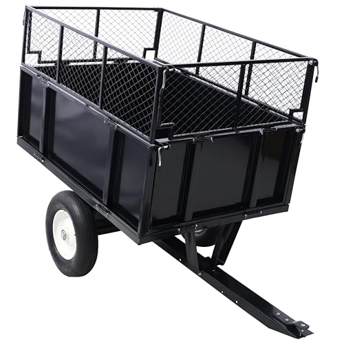 ATV Trailer Steel Dump Cart
