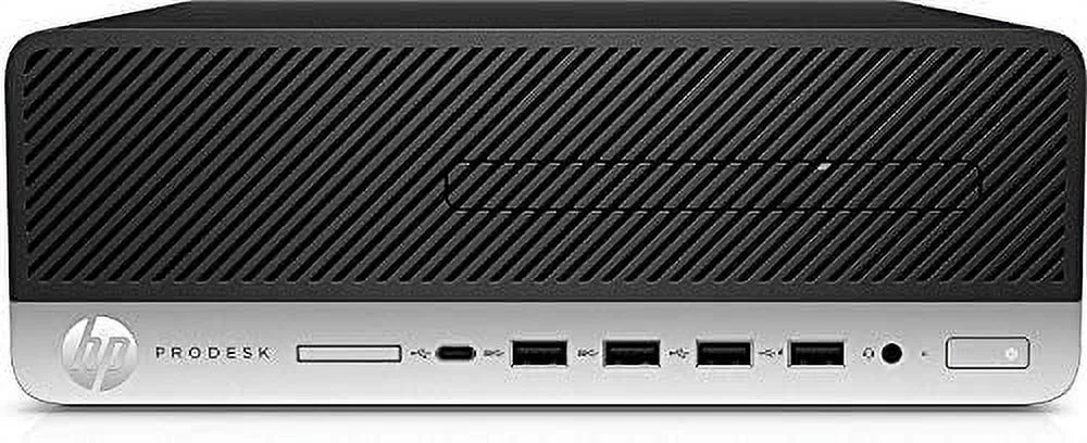 HP ProDesk 600 G4 SFF Home and Business Desktop Black (Intel i5-8500 6-Core, 16GB RAM, 512GB PCIe SSD, Intel UHD 630, 2xUSB 3.1, 2 Display Port (DP)