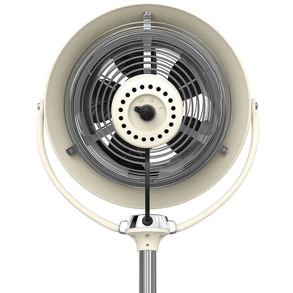Vornado VINTAGE Whole Room Pedestal Air Circulator,  3Speeds with Adjustable Height 42-55″ and Full Action Pivot Head Included