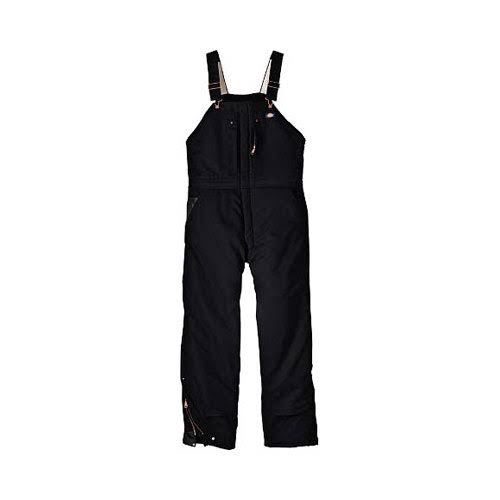 Dickies Sanded Duck Insulated Bib Overall - Black