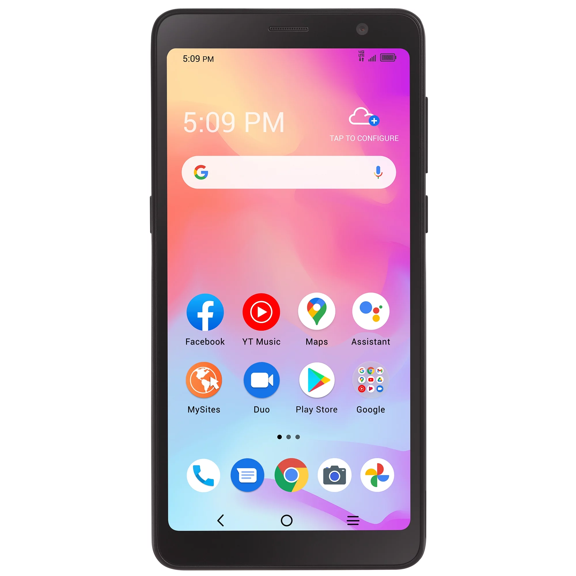 Straight Talk TCL A3, 32GB, Black- Prepaid Smartphone [Locked to Straight Talk] - Curated Treasures Market