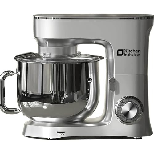 Kitchen in the Box Stand Mixer, 900W 8.5 QT Kitchen Electric Mixer, 10-Speed Large Capacity Tilt-head Food Mixer with Dough Hook, Wire Whip