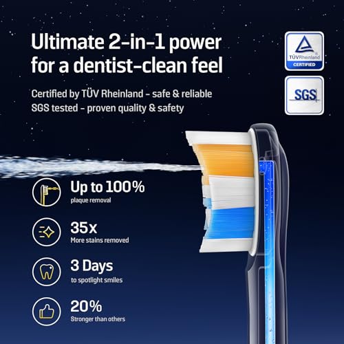 Soocas NEOS II - Electric Toothbrush with Water Flosser, Sonic Electric Toothbrush for Adults, Cordless Water Flosser for Travel