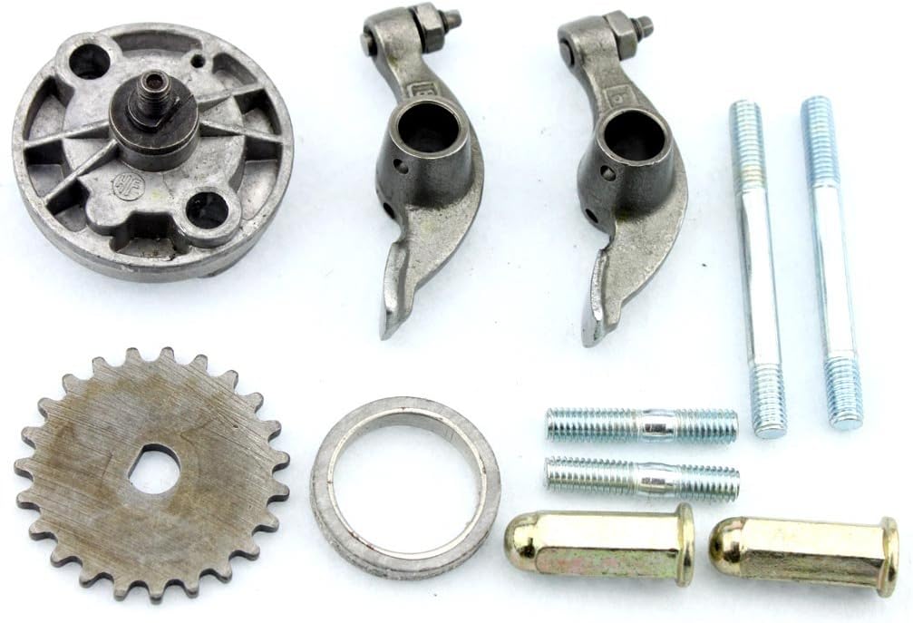 GOOFIT 57.4mm Bore Cylinder Kit 150cc Big Bore GY6 Engine Rebuild Kit Cylinder Head Chinese Scooter Pack of 2
