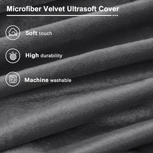 Bean Bag Chairs for Adults - Giant Bean Bag Chair Convertible Bean Bag Bed - Beanbag Chair with Micro Fiber Cover/Furniture Foam Filler