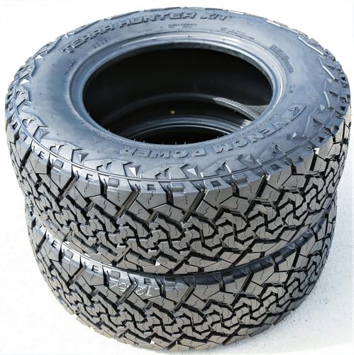 Venom Power Terra Hunter X/T XT All-Terrain Mud Light Truck Radial Tire-37X13.50R20LT 37X13.50X20 37X13.50-20 127Q Load Range E LRE 10-Ply BSW Black