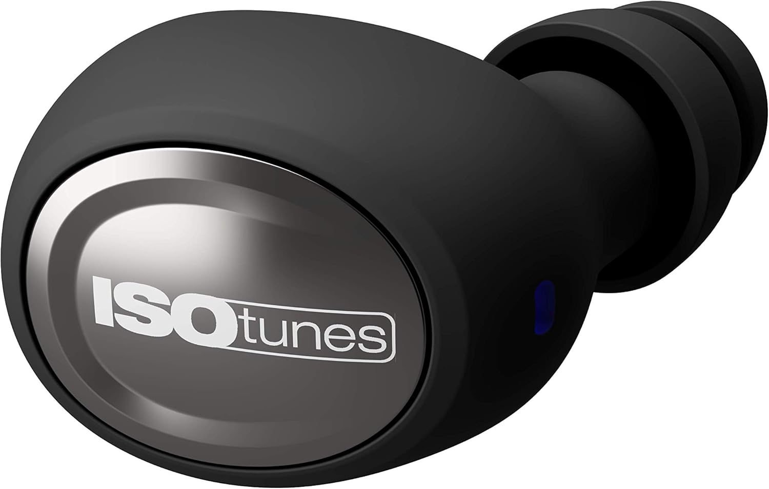 ISOtunes Free True Wireless Earplug Earbuds, 22 dB Noise Reduction Rating, 21 Hour Battery, Noise Cancelling Mic