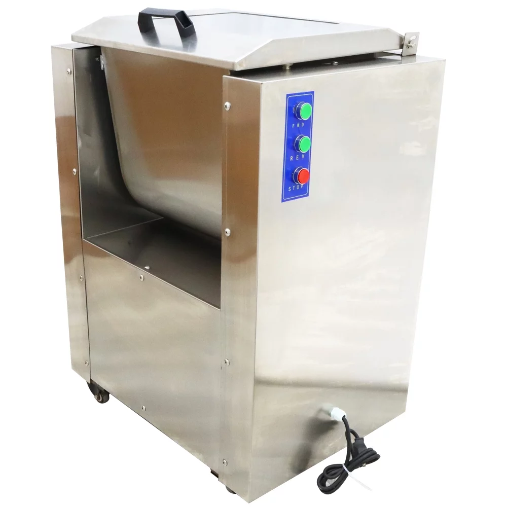 PreAsion Electric Meat Mixer Sausage Food Stir Mixer Stainless Steel