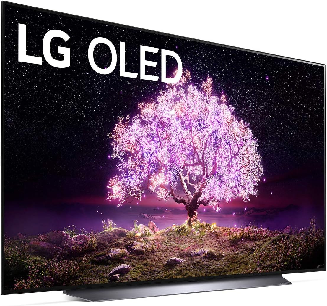 LG OLED C1 Series 55” Alexa Built-in 4k Smart TV (3840 x 2160), 120Hz Refresh Rate, AI-Powered 4K, Dolby Cinema, WiSA Ready, Gaming Mode (OLED55C1PUB