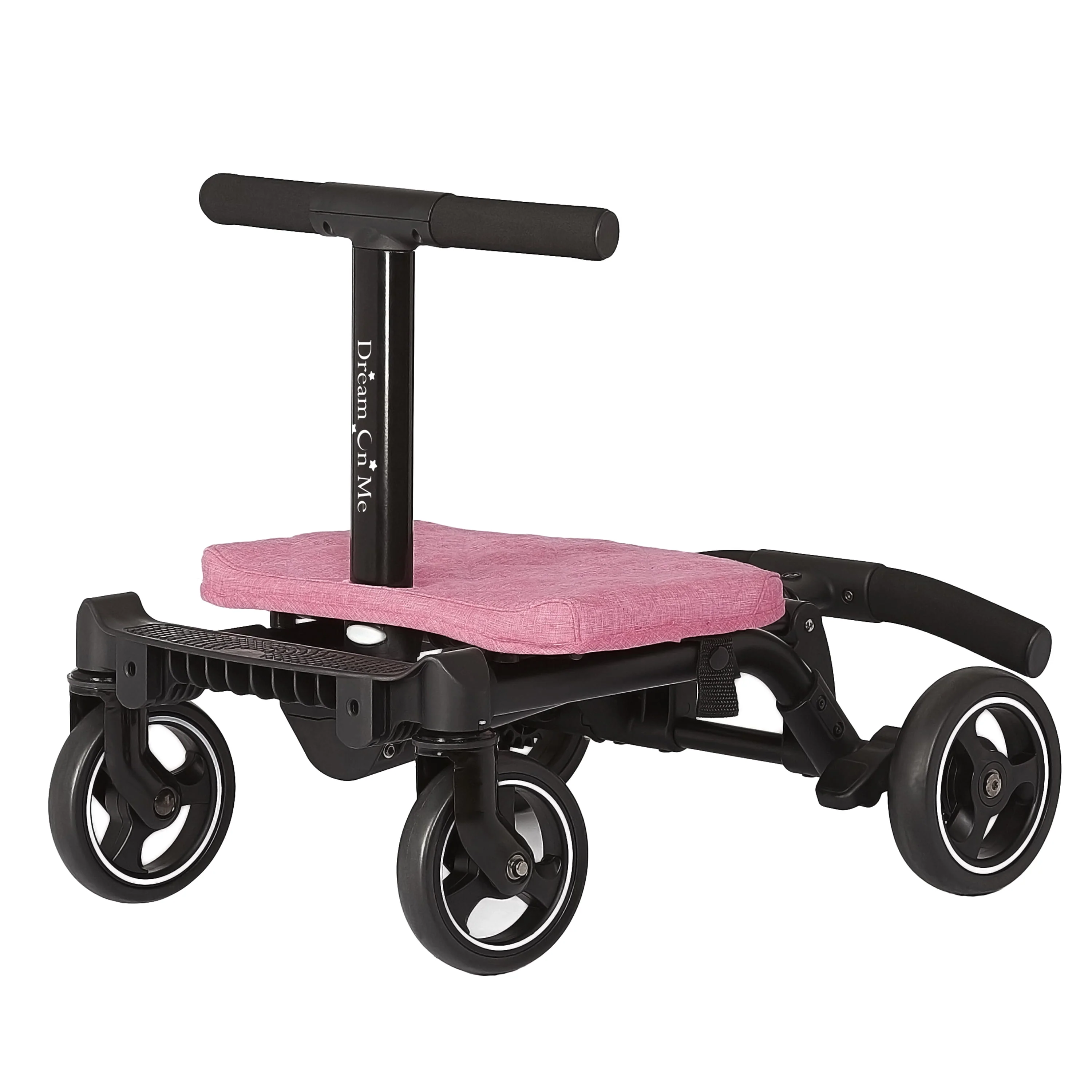 Dream On Me Coast Rider | Travel Stroller | Lightweight Stroller | Compact | Portable | Vacation Friendly Stroller, Black