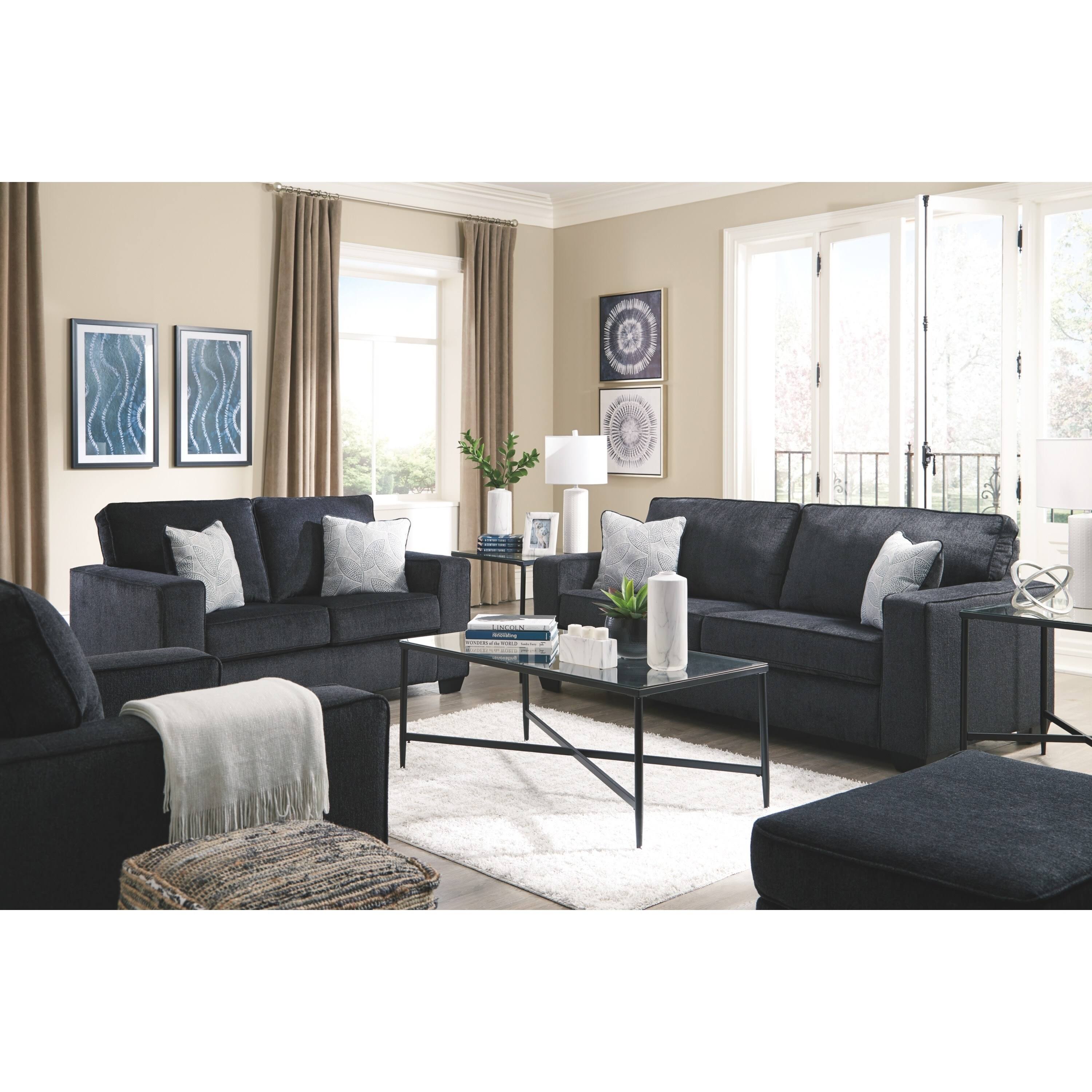 Signature Design by Ashley Altari Queen Sofa Sleeper - Slate