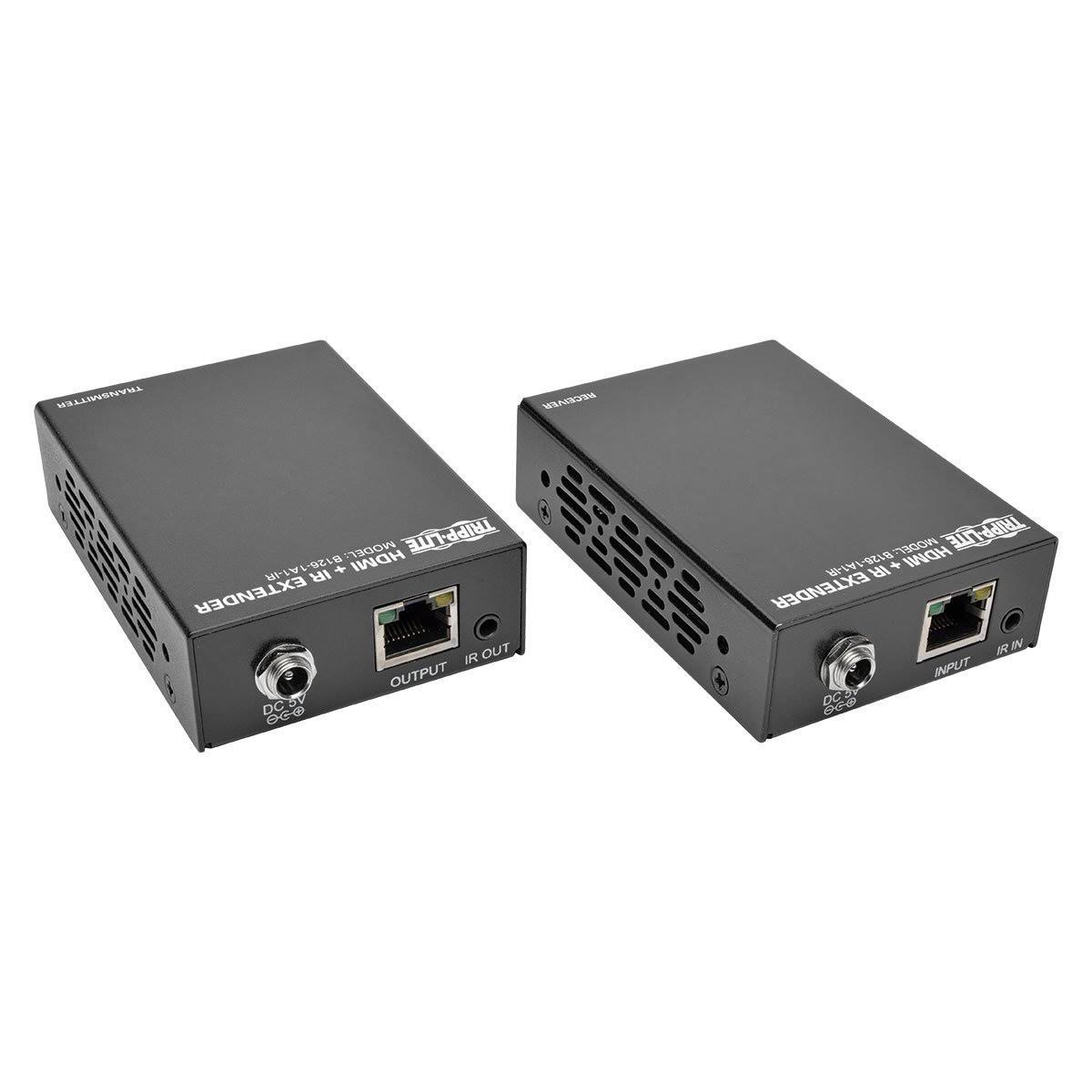 Tripp Lite HDMI + IR + Serial RS232 over Cat5 Cat6 Active Video Extender TAA GSA - A/V/Infrared/Serial Extender - 3 Mbps