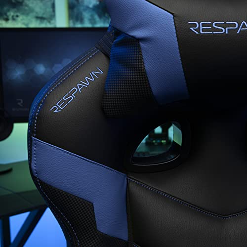 RESPAWN 110 Pro Gaming Chair - Gaming Chair with Footrest, Reclining Gaming Chair, Video Gaming Computer Desk Chair, Adjustable Desk Chair