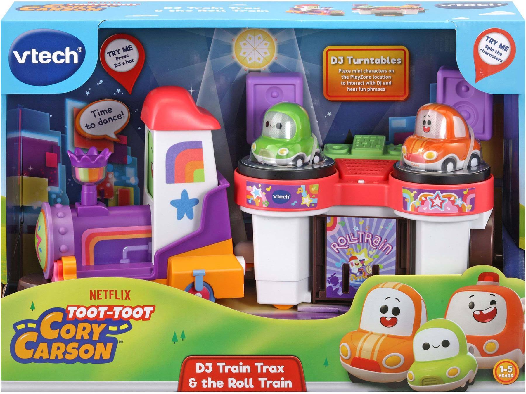 Vtech Toot-Toot Cory Carson DJ Train Trax u0026 The Roll Train