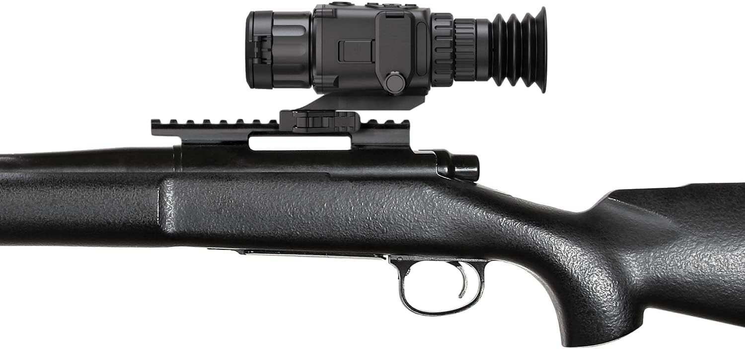 AGM Global Vision Thermal Scope Rattler TS19-256 Thermal Imaging Rifle Scope 256x192 (50 Hz), 19 mm Lens, Black