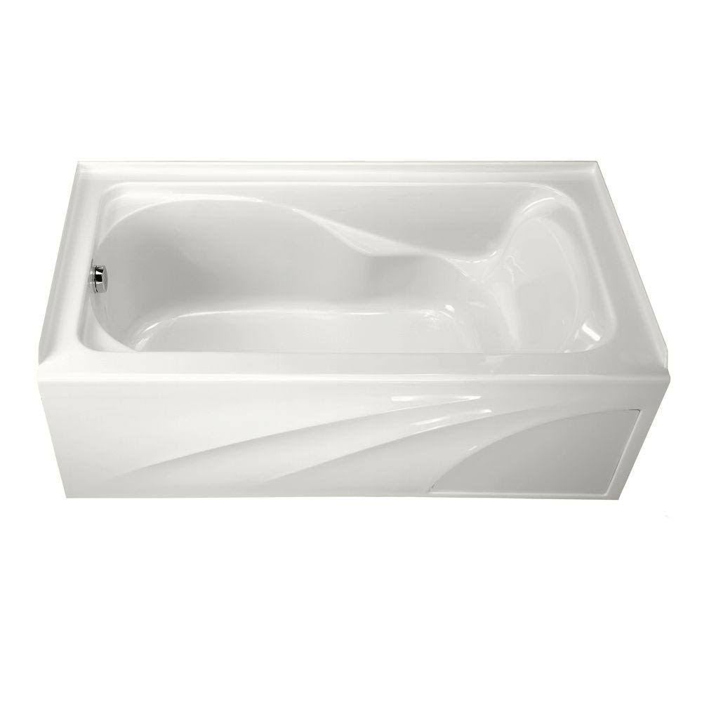 American Standard 2776.202.020 Cadet Soaking Bathtub White