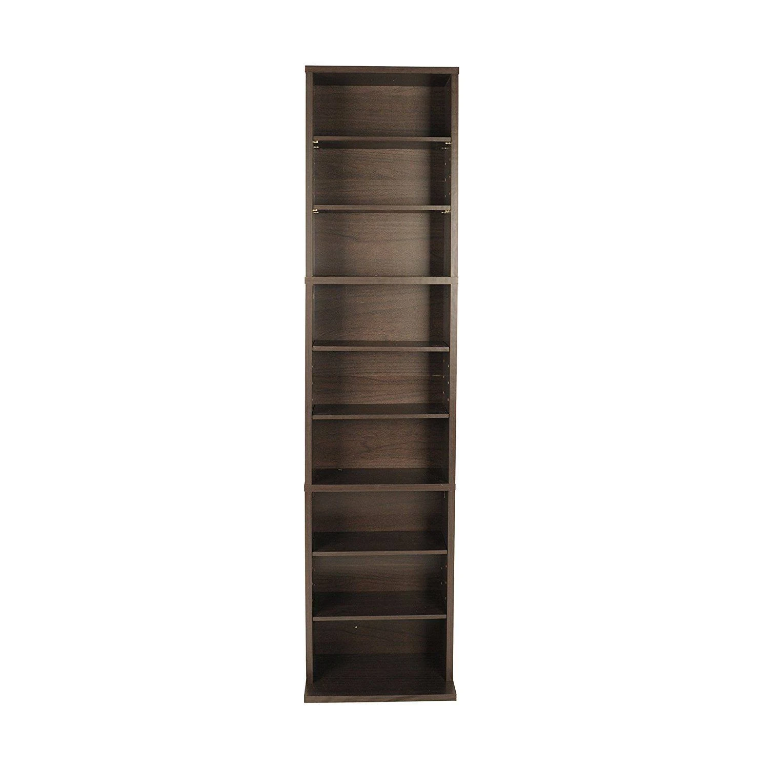 Multimedia Storage CD Organizer DVD Tower Rack Cabinet Movie Shelf Stand Media
