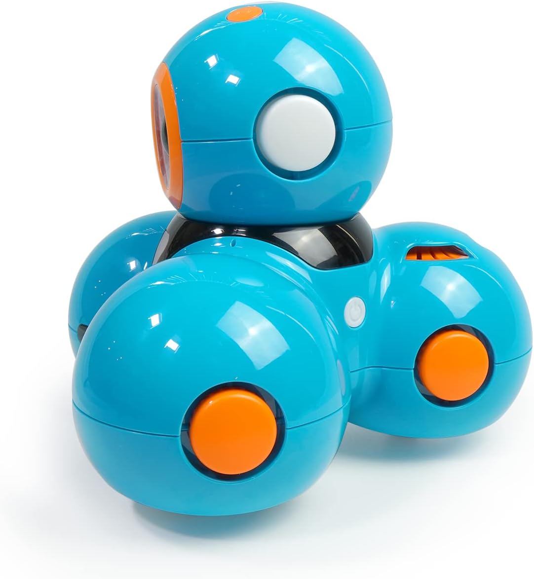 Wonder Workshop Dash – Coding Robot for Kids 6+ – Voice Activated – Navigates Objects – 5 Free Programming STEM Apps – Creating Confident Digital