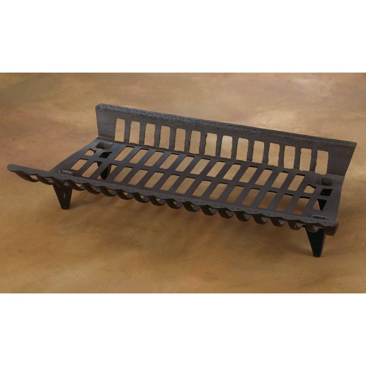 Home Impressions Zero Clearance Cast-Iron Fireplace Grate FG-1004