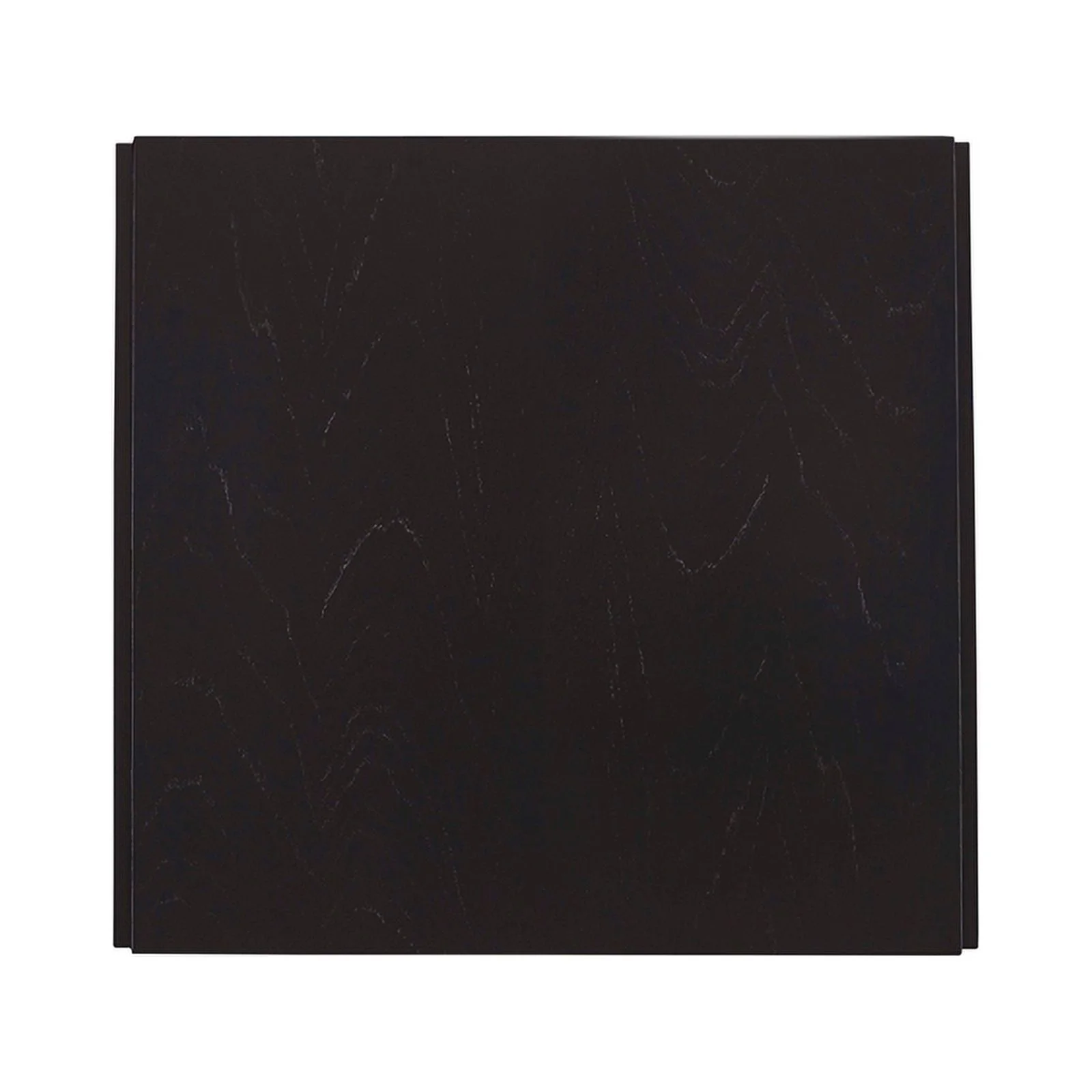 Linon Ervin Wood Square Drop Leaf Table in Black