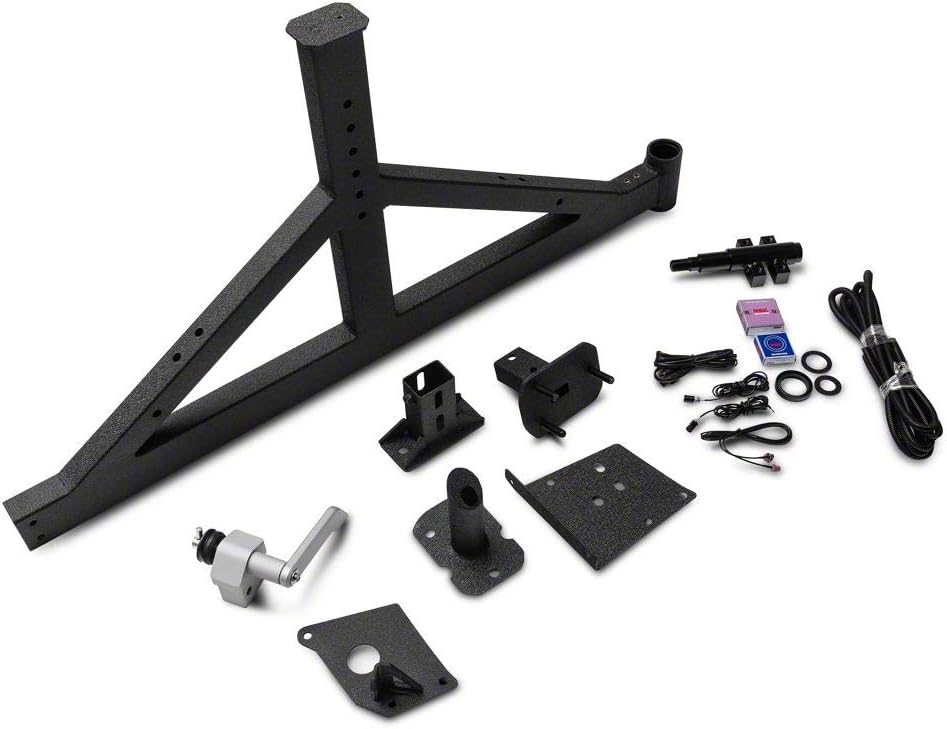 Barricade Extreme HD Rear Bumper with Tire Carrier Compatible with 18-22 Jeep Wrangler JL