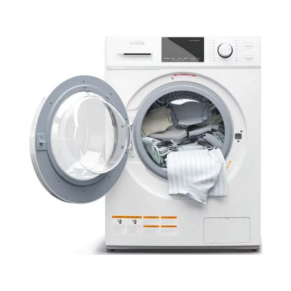 KoolMore 2.7 Cu. ft. All-in-One Washer & Dryer Combo in White.