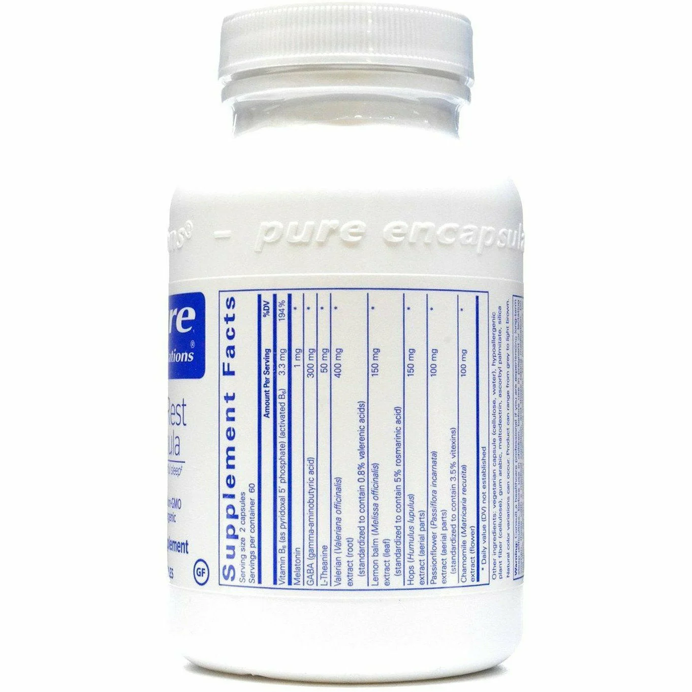 Best-Rest Formula by Pure Encapsulations - Kansas Nuitrition - HNZSDS