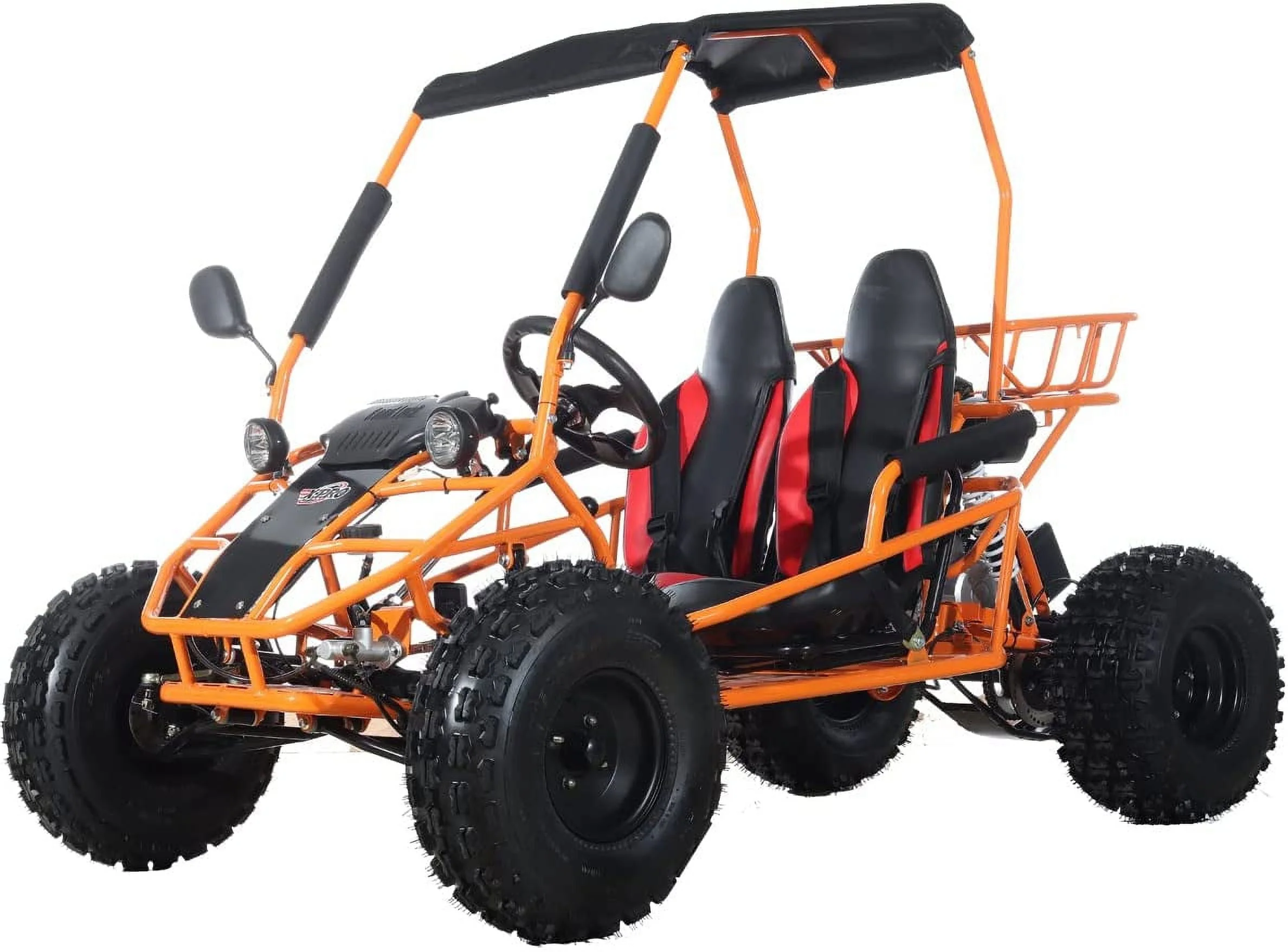 X-Pro Brand New 125cc Gas Powered Go Kart 3 Semi-Automatic Transmission w/Reverse Big 18/19 Wheels
