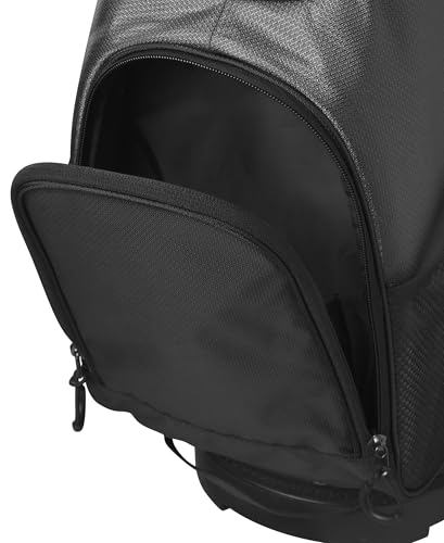 Wilson Feather Golf Cart Bag - Black/Grey/Red