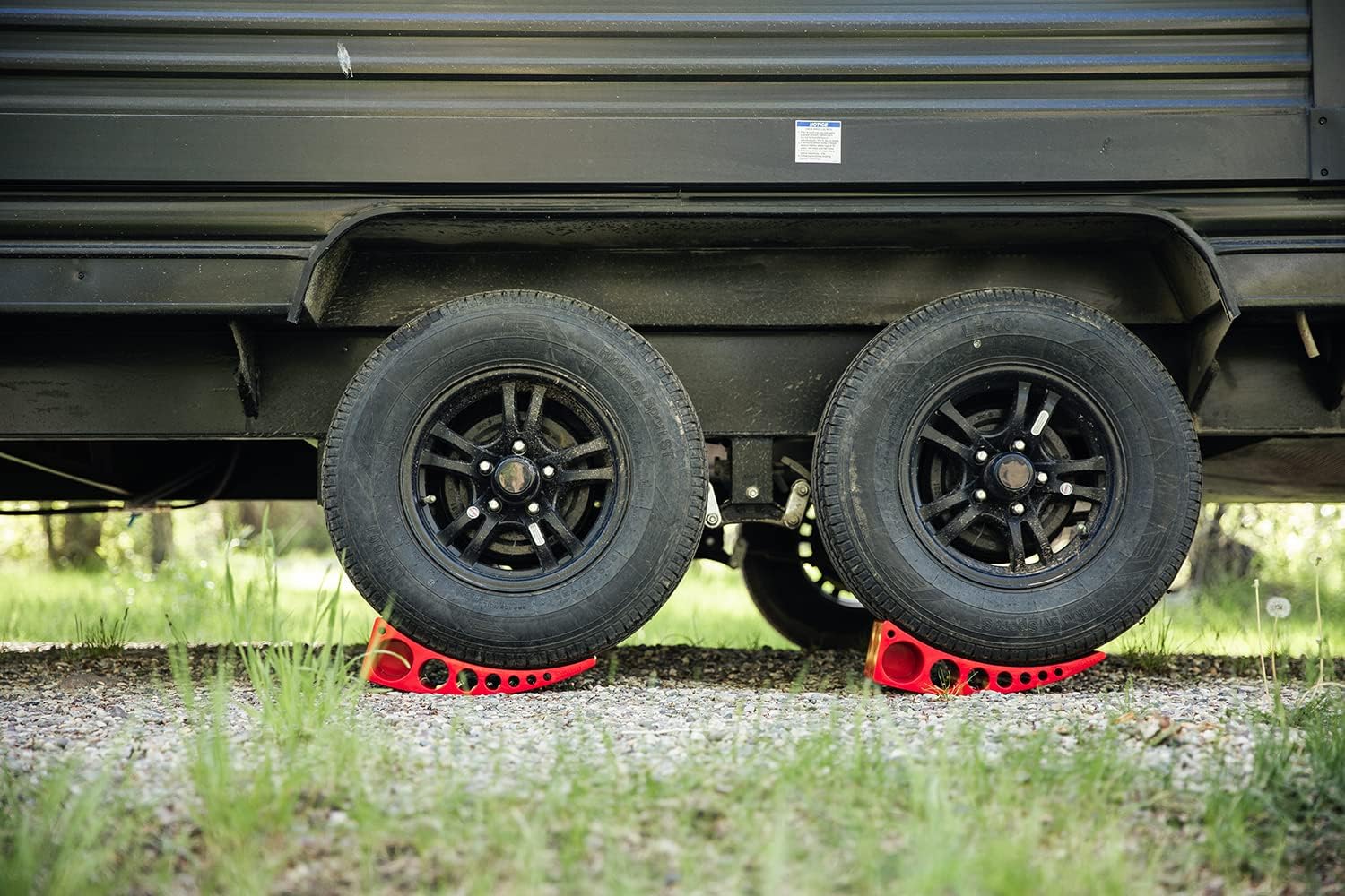 ANDERSEN HITCHES | RV Accessories | 2-Pack Camper Leveler Blocks w/ Rubber mats Camper Leveling System | Outdoor Camping Levels | 3604