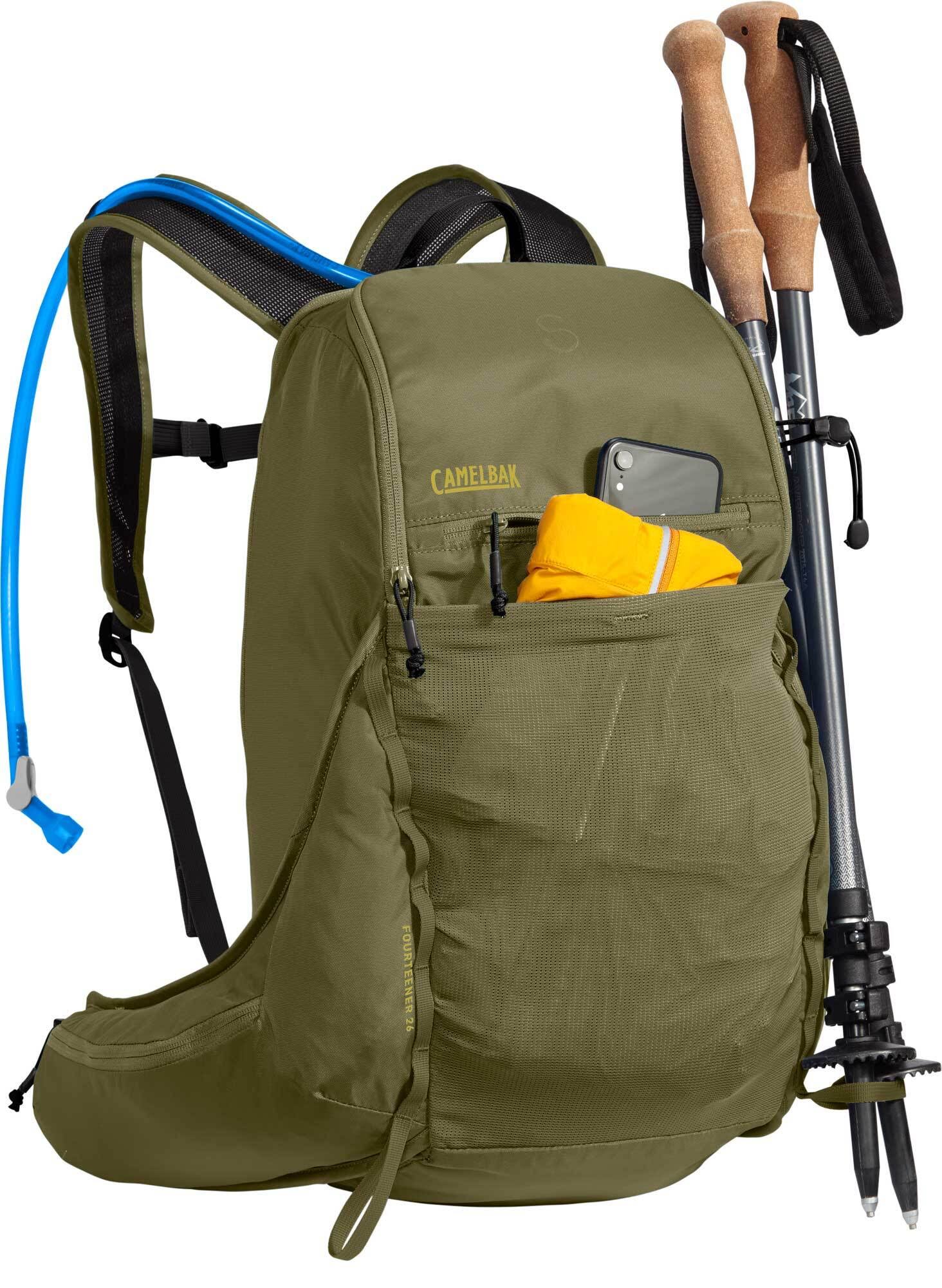 CamelBak - Fourteener 26 Hydration Pack, Burnt Olive/Golden Palm