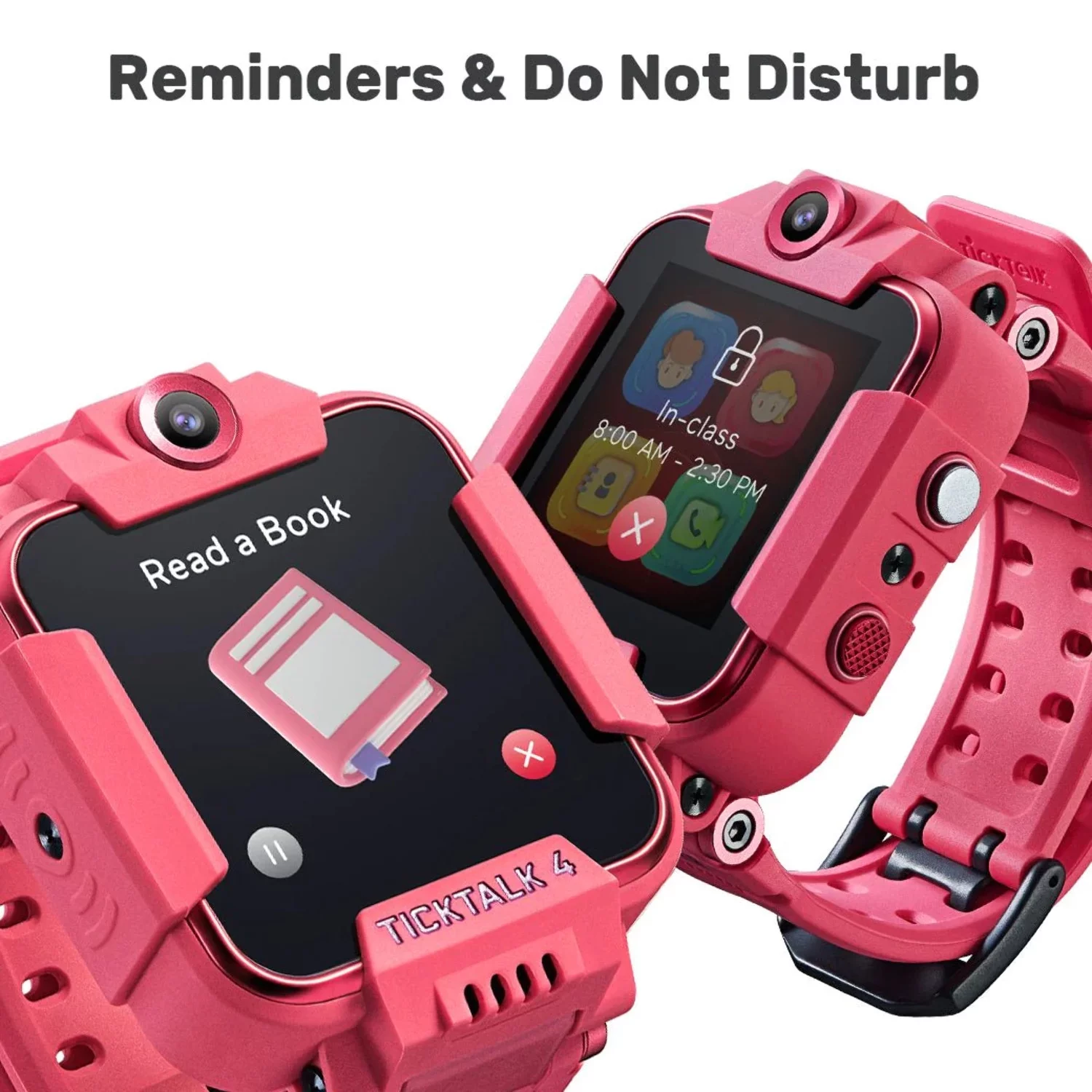 TickTalk 4 Unlocked 4G LTE Kids Smartwatch Phone with GPS Tracker, Combines Video, Voice and Wi-Fi Calling, Messaging