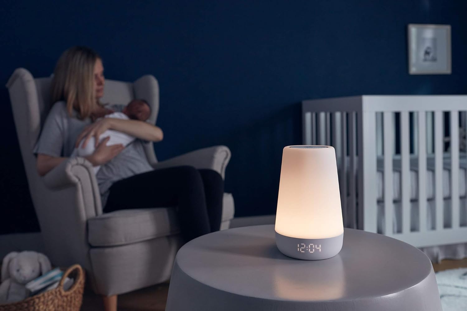 Hatch Rest+ Baby Sound Machine, Night Light, Time-to-Rise Plus Audio Monitor, White Noise Soother, Toddler Sleep Trainer, Kids Alarm Clock, Nightlight