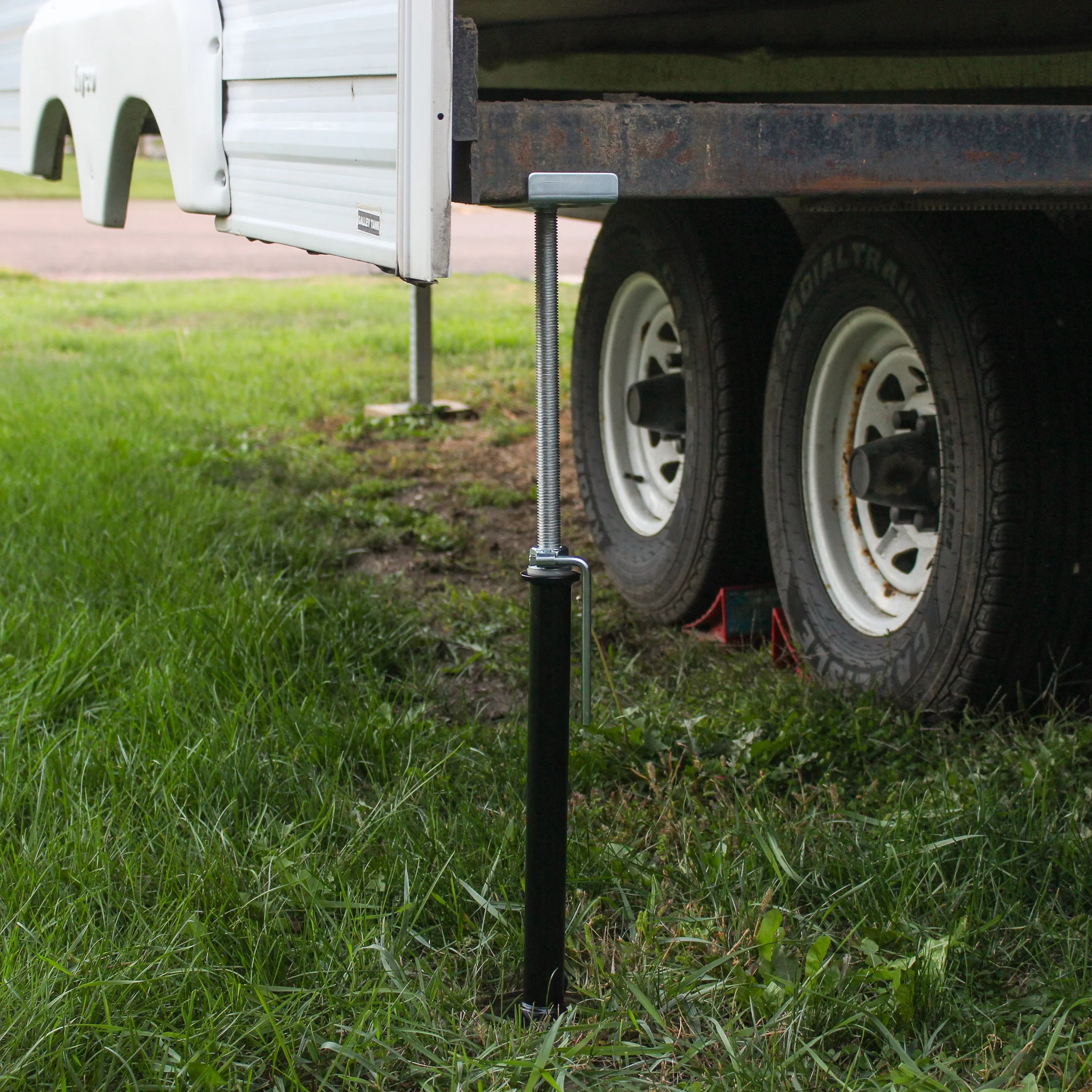Dumble Camper Stabilizer Jacks for Trailer 6pk - 21-37in RV Slide Out Supports - Radiant Selections