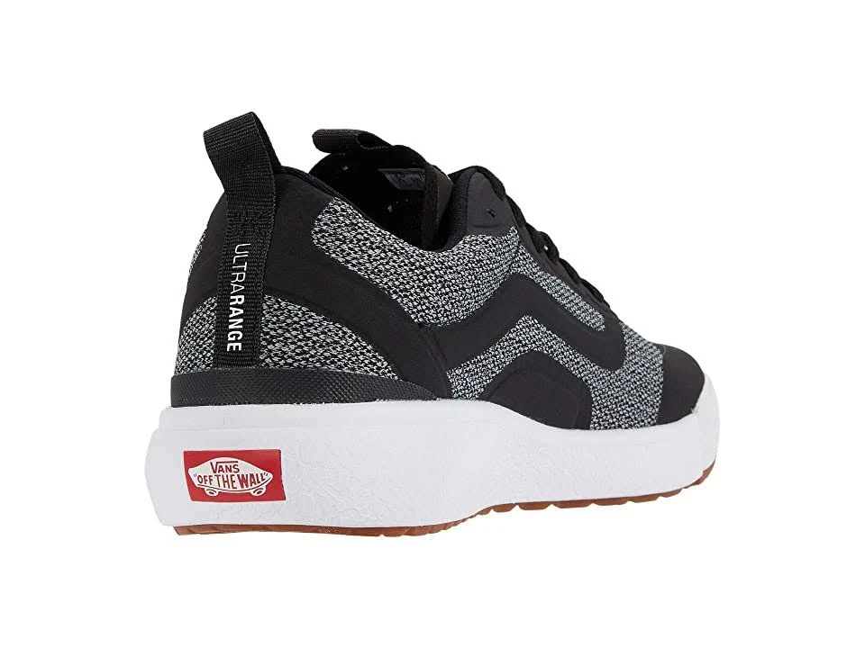 Vans Heather Knit Ultrarange Exo (Black/True White) 9.5