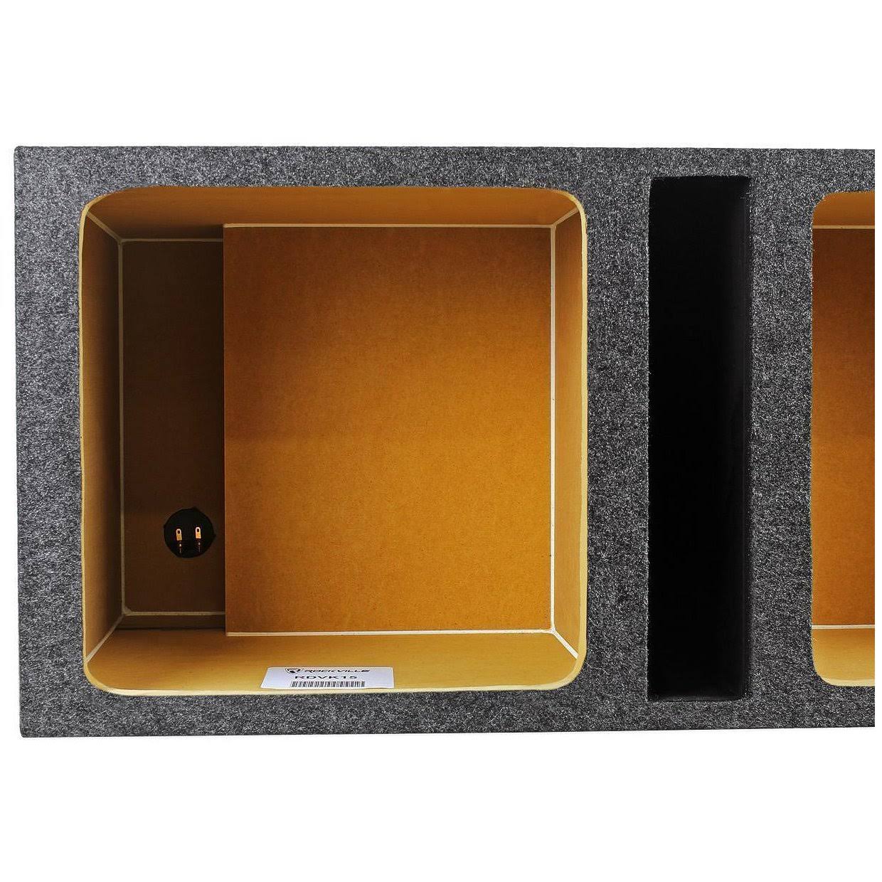 (2) Kicker 45L7R154 15 3600W L7R Car Subwoofers+Vented Sub Box Enclosure L7R154