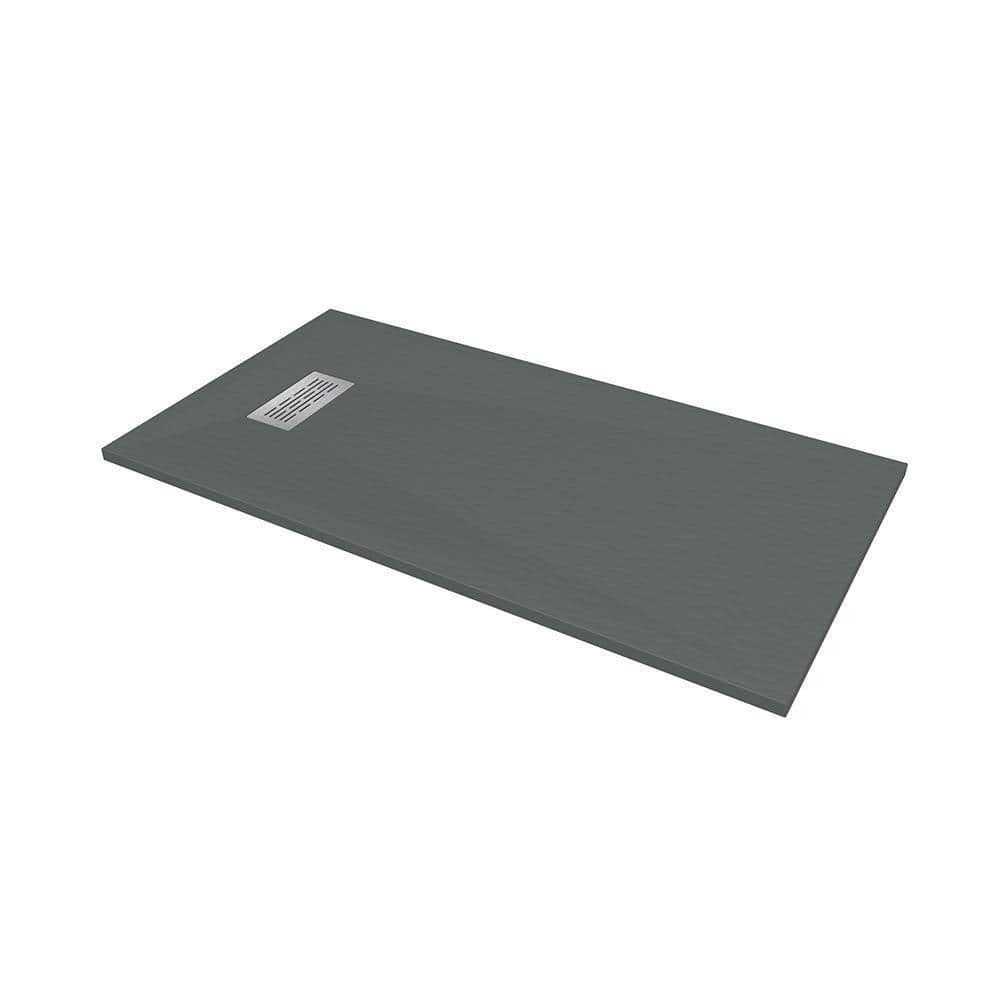 CASTICO 32 in. W x 1.125 in. H Solid Composite Stone Shower Pan Base with L/R Drain - Shop Hardware Tools Online Store