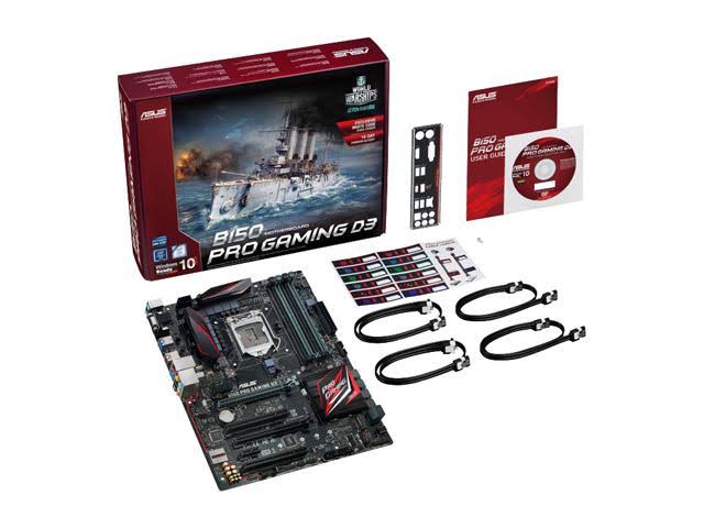 Asus B150 Pro Gaming D3 LGA 1151 Intel B150 ATX Intel Motherboard - Used