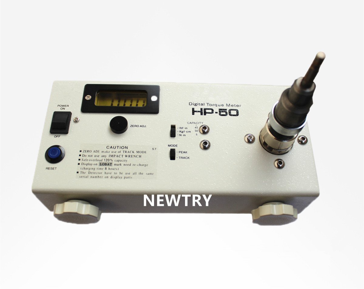 NEWTRY ZQ-10G Digital Display Torsion Tester/Torque Meter Torsiometer Dynamometer Portable Torsion Batch/Torque Wrench Calibrator with Test Head